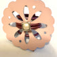 Flower Leather Ring