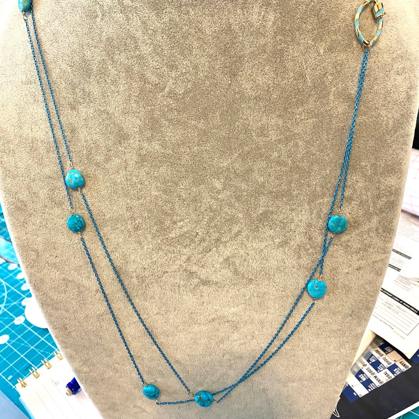 Playful Turquoise Necklace