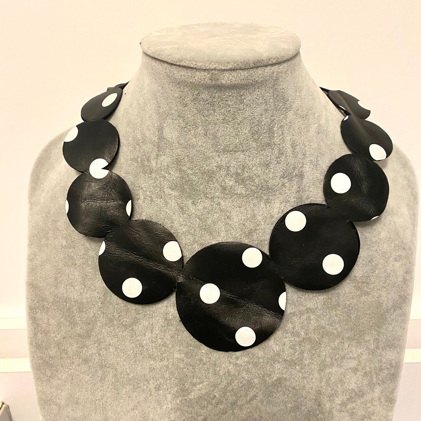 Statement Leather Necklace