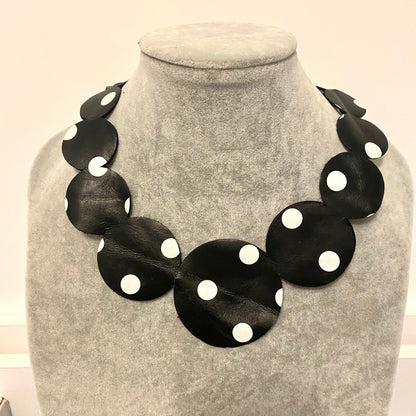 Statement Leather Necklace