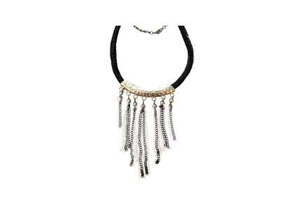 Shadowlight Fringe Necklace