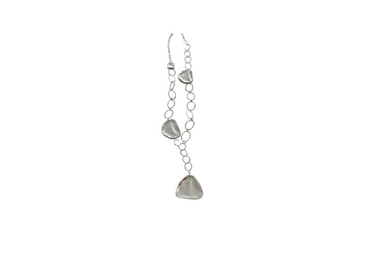 Asymmetrical Sterling Silver Chain by Pret-A-Porter Jewels