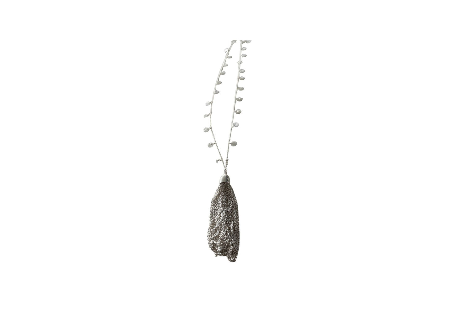 Liquid Light Tassel Necklace