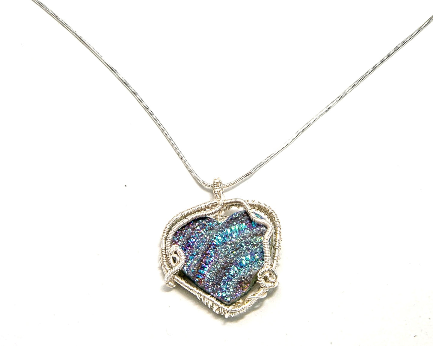 Druzy Heart