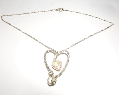 Heart within a Heart Pendant