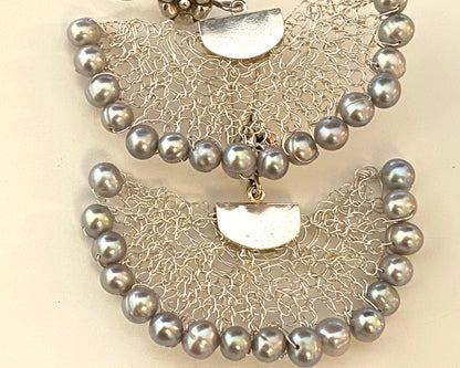 Statement Fan Earrings