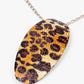 Leopard Print Pendant