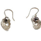 Sterling Silver Oval with Fresh Water Pearl Earrings