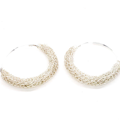 Textured Hoop Earrings