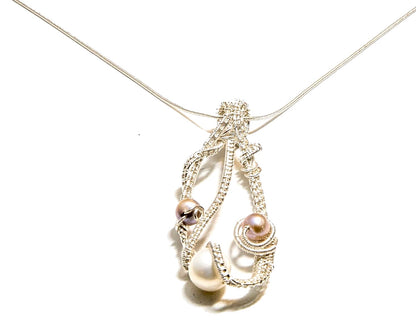 Three Pearl Pendant