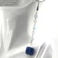 Aquamarine and Kyanite Earrings