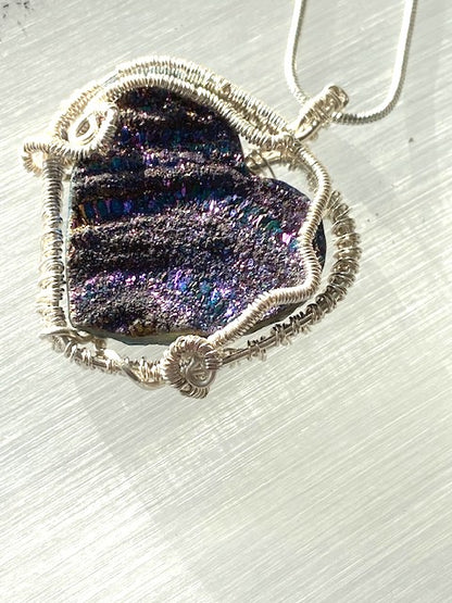Druzy Heart