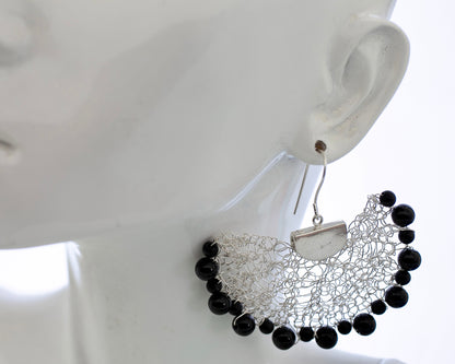 Statement Fan Earrings