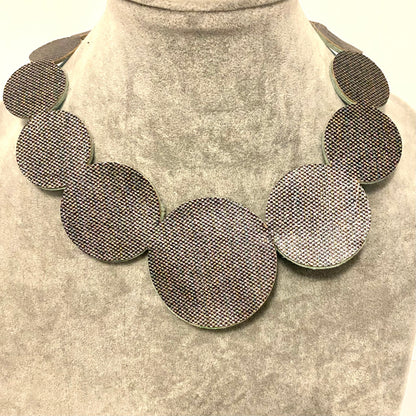 Statement Leather Necklace